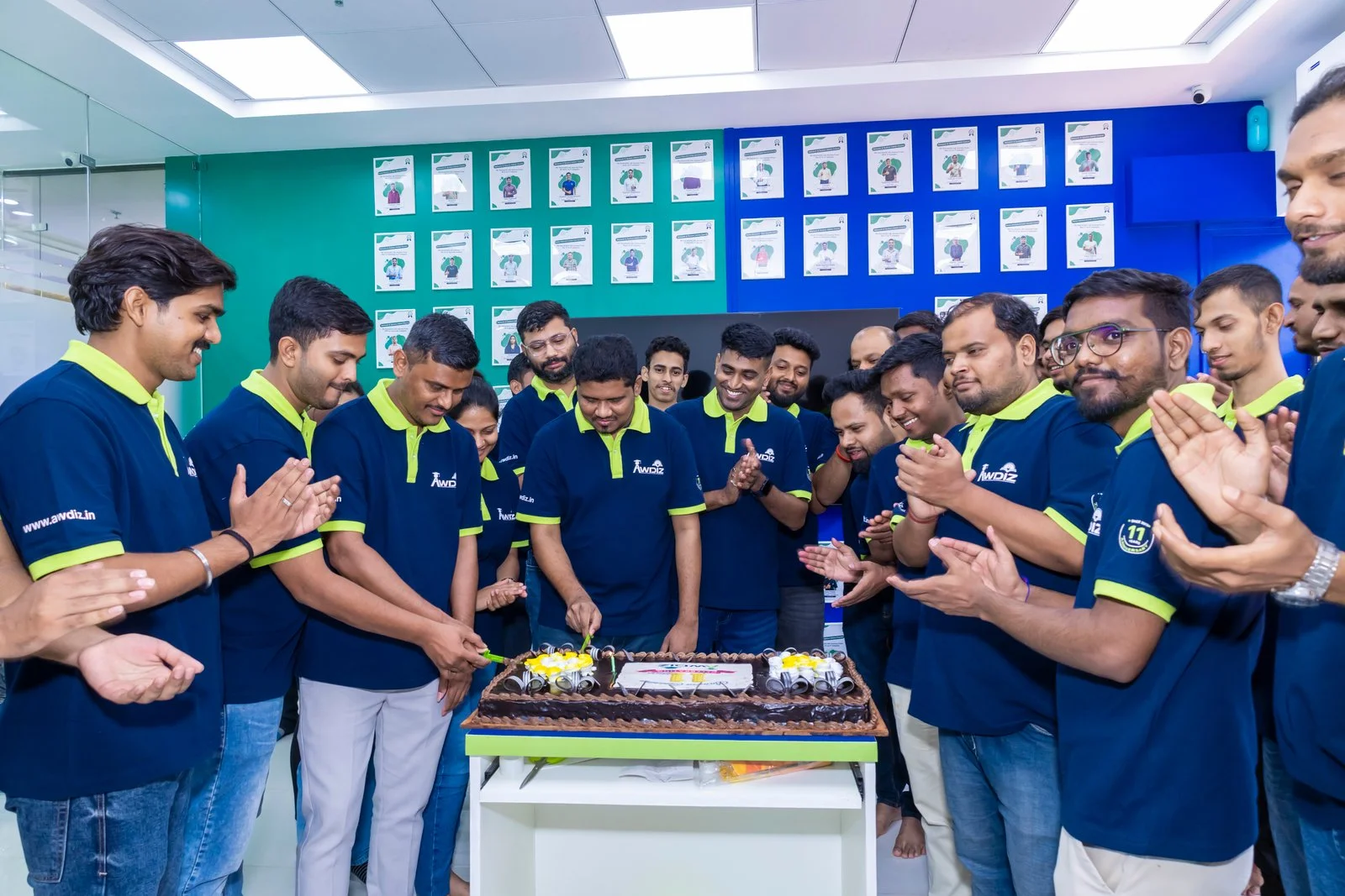 Awdiz Institute Anniversary Cake Cutting Celebration