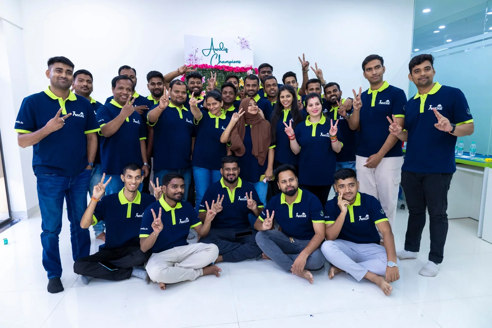 Awdiz Institute Students Team Group Photo