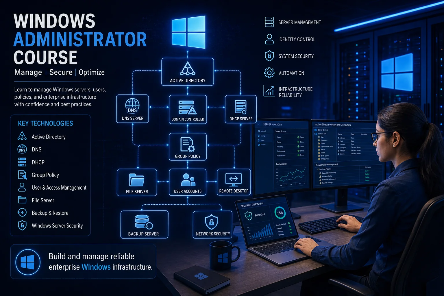 Windows Administrator Course in Mumbai